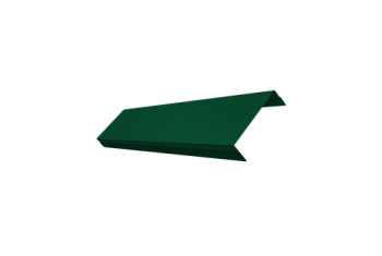 Ламель обратная 100 забора жалюзи Texas Grand Line 0,45 PE-Double RAL 6005 зеленый мох