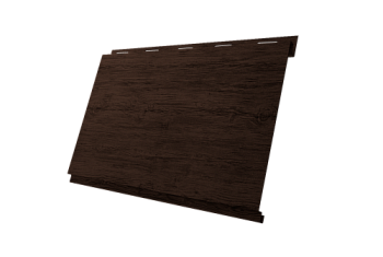 Софит металлический Вертикаль 0,2 classic Grand Line 0,45 Print-Double Premium с пленкой Antique Wood