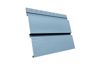 Квадро Брус 3D Grand Line 0,45 Drap TX с пленкой RAL 5024 пастельно-синий