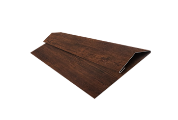 Планка стартово-финишная Экобрус Grand Line 0,45 Print-Double Premium Cherry Wood Dark F (3м)