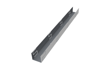Крепежный вкладыш универсальный для забора жалюзи Milan Slim Grand Line 0,5 Satin RAL 7024 (2м)