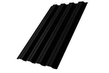 Профнастил НС44A Grand Line 0,5 Satin Matt TX RAL 9005 черный