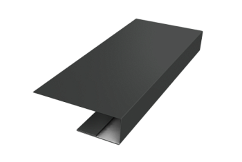 J-Профиль 12мм Grand Line 0,5 Satin с пленкой RAL 7016 антрацитово-серый (3м)