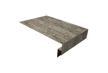 Планка околооконная сложная 250х50х18 (j-фаска) Grand Line 0,45 Print Elite Nordic Wood TwinColor (3м)