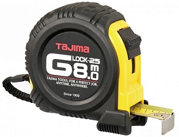 Рулетка TAJIMA G LOCK 8 м x 25 мм