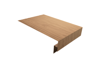 Планка околооконная сложная 250х50х12 (j-фаска) Grand Line 0,45 Print Elite Honey Wood TwinColor (3м)