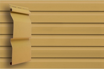 Сайдинг Корабельная доска Grand Line Color Plus кремовый (3,0м)
