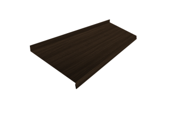 Отлив простой 250 Grand Line 0,45 Print Elite Coffee Wood TwinColor (3м)