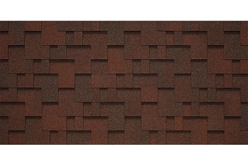 Черепица гибкая Tegola Lazio nocciola 418 (фундук коричневый)