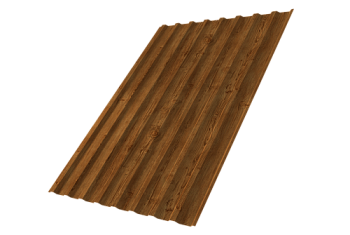 Профнастил С20B Grand Line 0,45 Print-Double Elite Golden Wood