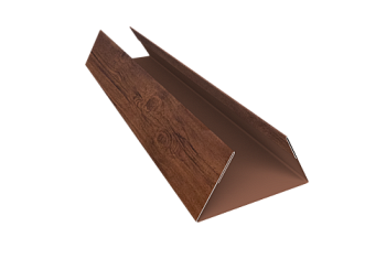 Планка стыковочная составная нижняя 0,45 Print Premium Cherry Wood Fresh TwinColor (3м)