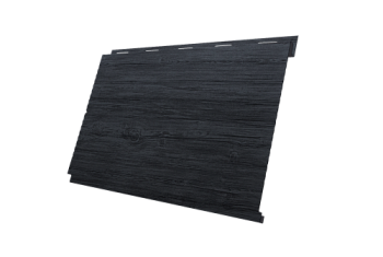 Софит металлический Вертикаль 0,2 line Grand Line 0,45 Print Premium с пленкой Grey Wood TwinColor