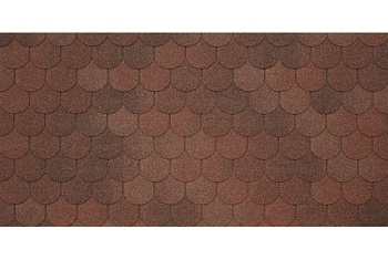 Черепица гибкая Tegola Assisi terracotta 420 (терракота)