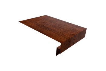 Планка околооконная сложная 250х50х12 (j-фаска) Grand Line 0,4 Print Premium Cherry Wood Fresh TwinColor (3м)