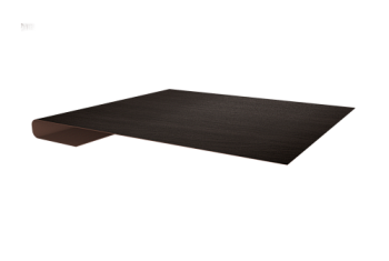 Планка завершающая Grand Line 0,45 Print Elite Coffee Wood TwinColor (3м)