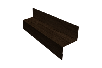 Отлив межэтажный 35 Grand Line 0,45 Print Elite Antique Wood TwinColor (3м)