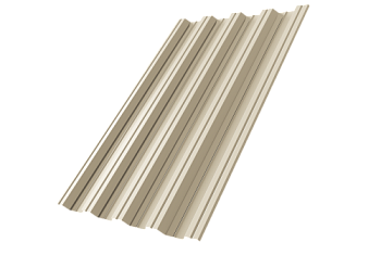 Профнастил НС44R Grand Line 0,5 Satin RAL 1015 светлая слоновая кость