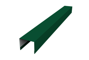 Крышка для забора жалюзи Palermo Grand Line 0,45 Drap TX RAL 6005 зеленый мох (2м)