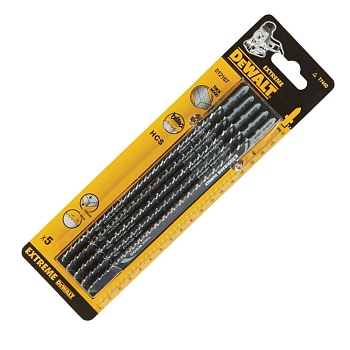 Пилки по дереву для лобзика DeWalt DT2167-QZ 180 мм (5 шт)