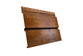 Квадро Брус 3D Grand Line 0,45 Print Premium с пленкой Golden Wood Intense FTC