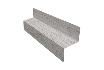 Отлив межэтажный 35 Grand Line 0,45 Print Elite Snow Wood TwinColor (3м)