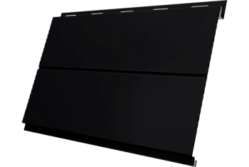 Вертикаль 0,2 line Grand Line 0,5 Satin Matt с пленкой RAL 9005 черный