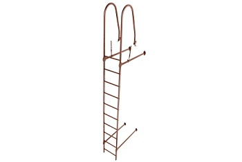 Лестница стеновая Grand Line RAL 8004 2,76м