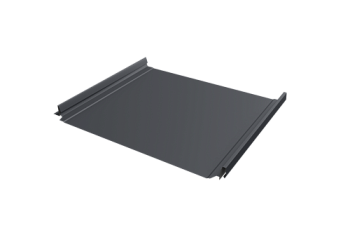 Кликфальц Pro Grand Line 0,45 Drap TX с пленкой на замках RAL 7024 мокрый асфальт