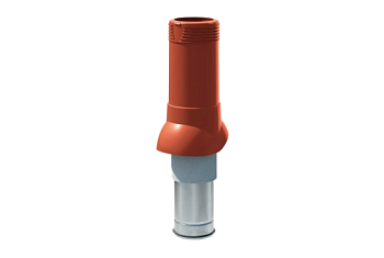 Выход вентиляционный изолированный ТехноНИКОЛЬ D125/160 H=700мм красный