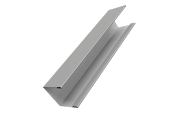 Крышка для забора жалюзи Milan Slim Grand Line 0,45 Drap TX RAL 7047 телегрей 4 (2,5м)