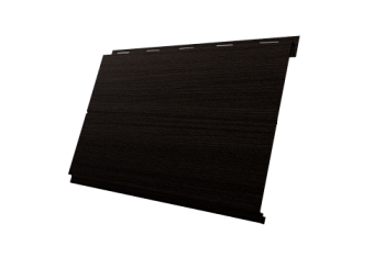Софит металлический Вертикаль 0,2 line Grand Line 0,45 Print Elite с пленкой Coffee Wood TwinColor