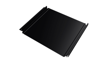 Кликфальц Double Pro Grand Line 0,5 Satin с пленкой на замках RAL 9005 черный