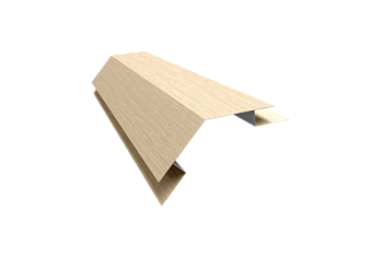 Планка угла внешнего сложного 135 градусов Экобрус Grand Line 0,45 Print Elite Milky Wood TwinColor (2м)