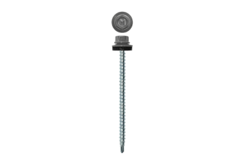 Саморез кровельный Daxmer 4,8х70 RAL 9006 (100) сверло №1