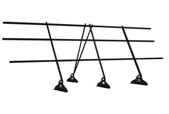 Ограждение кровельное на фальц Grand Line 1,2х3 RAL 9005