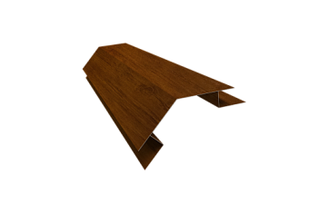 Планка угла внешнего сложного 135 градусов Блок-Хаус new Grand Line 0,45 Print-Double Premium Golden Wood Intense F (2м)