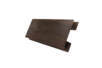 Планка H-образная Блок-Хаус new Grand Line 0,45 Print-Double Premium Antique Wood (3м)