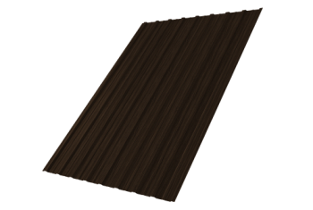 Профнастил С10A Grand Line 0,45 Print Elite Coffee Wood TwinColor