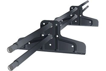 Снегозадержатель Стандарт Т4 d 25 RAL 7024 (1м)