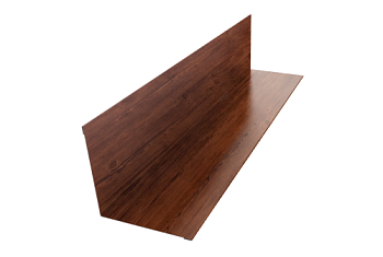Угол внутренний 110х110 Grand Line 0,45 Print Premium Cherry Wood Fresh TwinColor (3м)