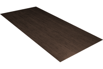 Плоский лист Grand Line 0,4 Print Premium с пленкой Antique Wood TwinColor