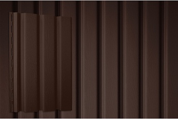 Сайдинг Рейка Grand Line Acryl темный дуб (3,0м)