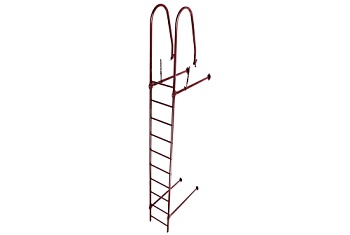 Лестница стеновая Grand Line RAL 3005 2,76м