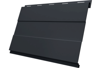 Вертикаль 0,2 prof Grand Line 0,5 Velur X с пленкой RAL 7024 мокрый асфальт