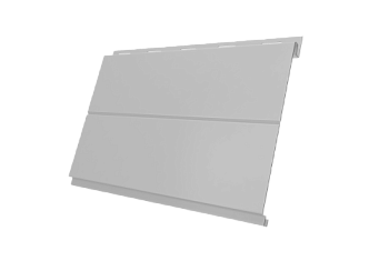 Софит металлический Вертикаль 0,2 line Grand Line 0,5 Satin с пленкой RAL 9003 сигнальный белый