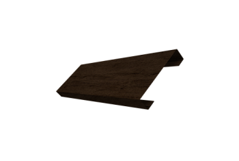 Ламель лицевая 100 забора жалюзи Texas Grand Line 0,45 Print-Double Elite Antique Wood