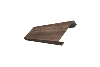 Ламель лицевая 100 забора жалюзи Texas Grand Line 0,45 Print Premium Almond Wood Fresh