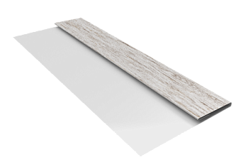 Планка стартовая Блок-Хаус new Grand Line 0,45 Print Elite Snow Wood TwinColor (2м)