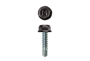 Саморез для забора по металлу Daxmer 4,8х19 без шайбы св.№2 (500шт) RR 32