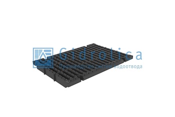 Решетка водоприемная Gidrolica Pro РВ-30.35,8.50 - щелевая пластиковая, кл. С250 (535)